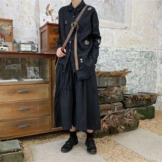 Ripped Asymmetrical Shirt