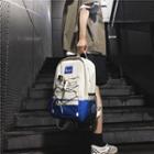 Buckled Strap Lightweight Backpack