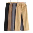 Corduroy High Waist Wide Leg Pants