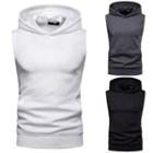 Sleeveless Quilted Hoodie