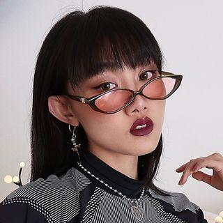 Geometric Slim Sunglasses