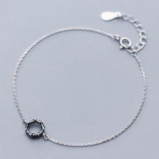 925 Sterling Silver Hoop Bracelet