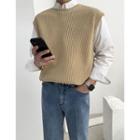 Round-neck Sweater Vest In 11 Colors