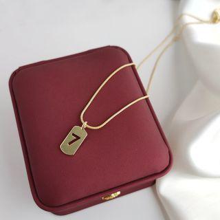 Numbering Necklace 1 Pc - Gold - One Size