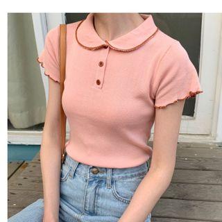 Lettuce Edge Short-sleeve Polo Shirt