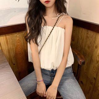 Tie-shoulder Camisole Top