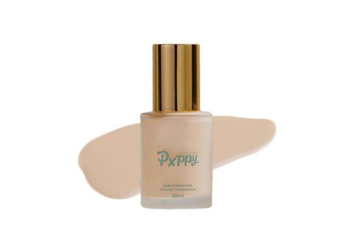 Poppy21 - Precise Toning Shimmer Liquid Foundation 02 Naples Yellow 30ml