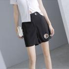 Ring-accent Shorts