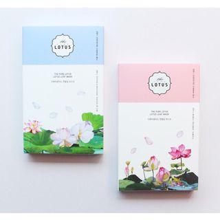 The Pure Lotus - Lotus Leaf Mask Set - 2 Types Wrinkle Treatment