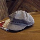 Corduroy Striped Casquette