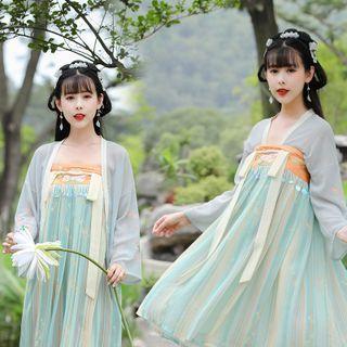 Long-sleeve Hanfu Dress Set