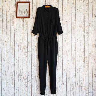 Drawstring-waist Jumpsuit