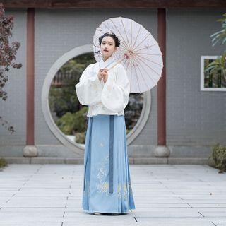 Set: Traditional Chinese Cosplay Top + Skirt
