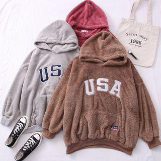 Brushed Loose-fit Fleece Hoodie In 6 Colors
