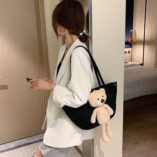 Bear Straw Tote Bag