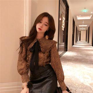 Leopard Blouse Leopard - One Size