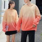 Couple Matching Ombre Hoodie