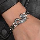 Dragon Bracelet Silver - One Size