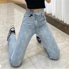 Low Waist Straight-leg Jeans