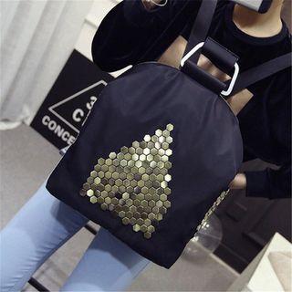 Studded Nylon Backpack
