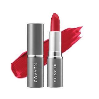 Klavuu - Urban Pearlsation Satin Lipstick #the Red 3.5g