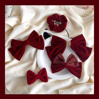 Velvet Scrunchie / Hair Clip (various Designs)