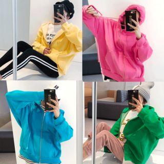 Cotton Fleece-lined Hoodie
