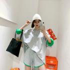Oversized T-shirt & Sweat Shorts Set