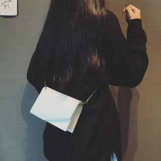 Cat Tassel Faux Leather Crossbody Bag