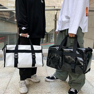 Buckled Water Resistant Crossbody Bag