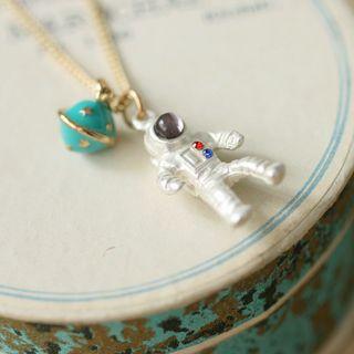 Astronaut Earrings/ Necklace