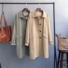Single-breasted Cargo Coat