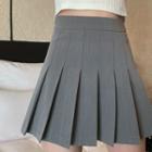 Plain Accordion Pleat  Skirt