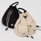 Drawcord Canvas Backpack