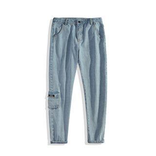 Regular-fit Side-pocket Jeans