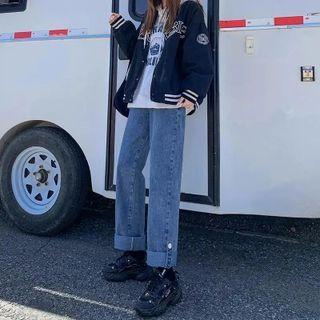 Vintage Shift High-waist Wide-leg Jeans