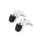 Fashionable Personality Grenade Cufflinks Silver - One Size