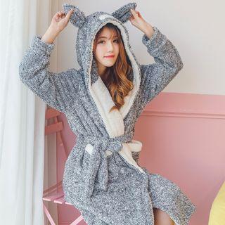 Hooded Fleece Nightdress