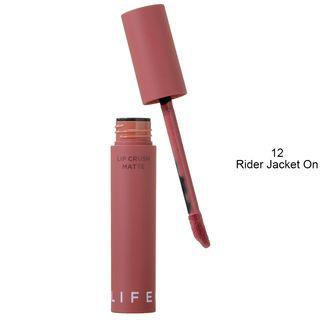 Its Skin - Life Color Lip Crush Matte (18 Colors) #12 Rider Jacket On