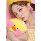 Beige Chuu - Fanfan Duck Pouch Bag 1 Pc