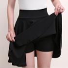A-line Skirt With Inset Shorts