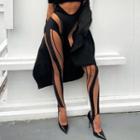 High-waist Two-tone Leggings