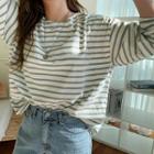 Long Sleeve Stripe Shirt