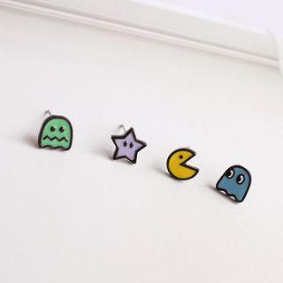 Retro Game-accent Earring (various Designs)