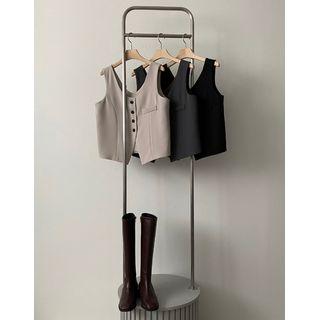 U-neck Waistcoat Vest