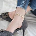 Alloy Anklet Gold - One Size