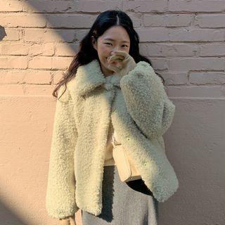 Snap-button Collared Dumble Jacket