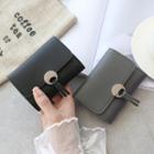 Faux Leather 3-fold Wallet