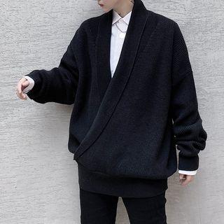 V-neck Over-sized Sweater