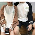 Couple Matching Raglan Sleeve Pullover